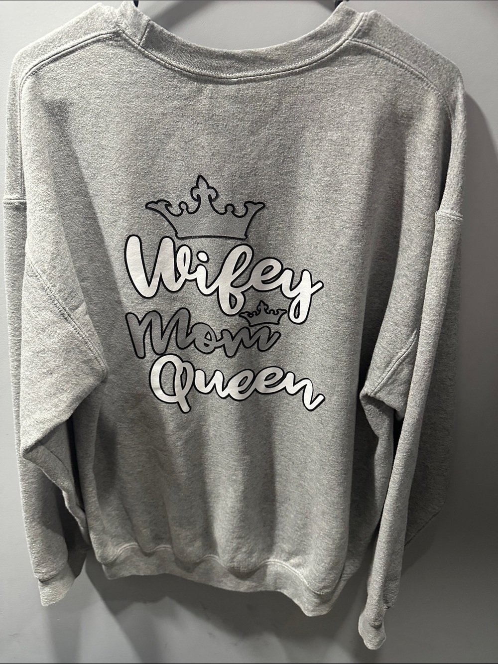 Gildan Heather Gray Crewneck Sweatshirt